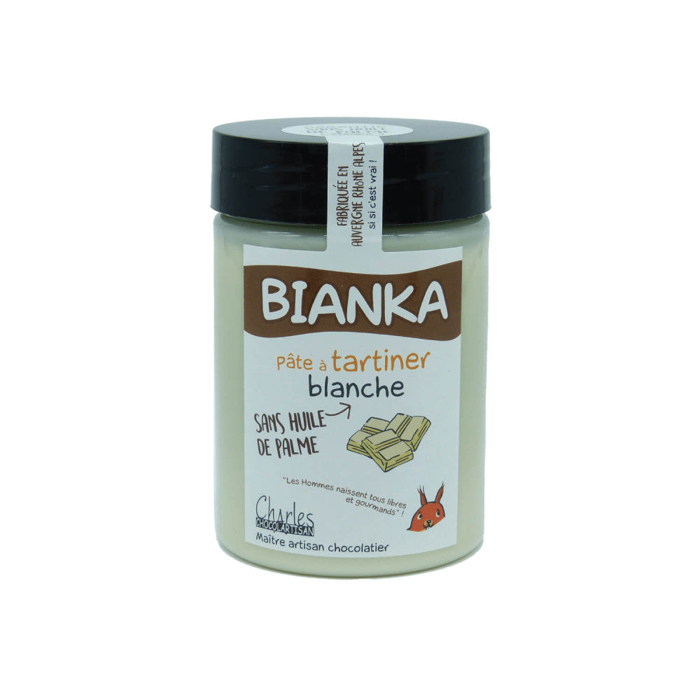 Pâte à tartiner au chocolat blanc Bianka