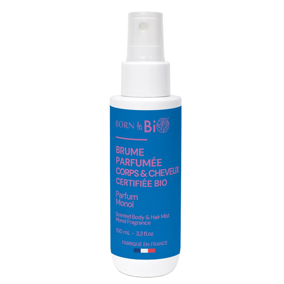 Brume corps et cheveux parfumée au monoï