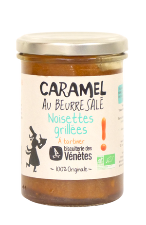 Caramel au beurre salé & noisettes grillées