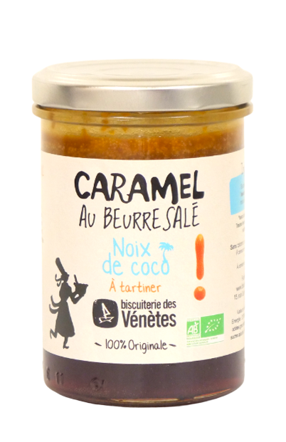 Caramel au beurre salé & noix de coco