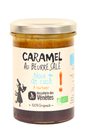 Caramel au beurre salé & noix de coco