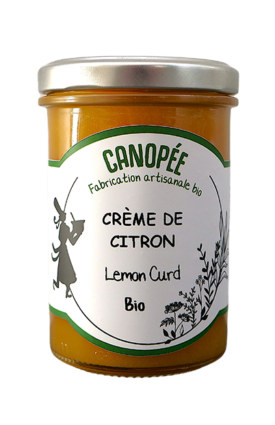 Crème de citron bio