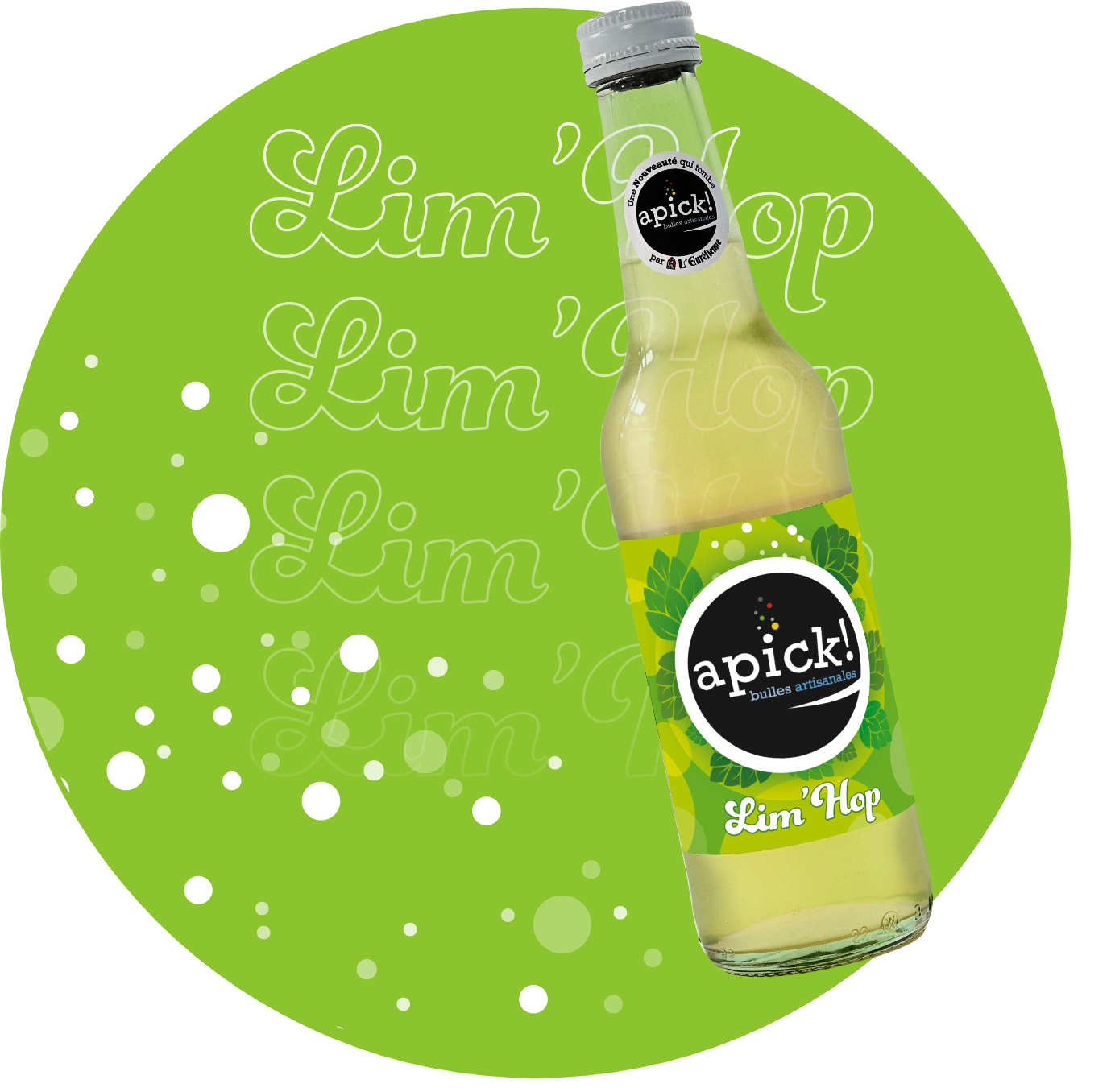 Limonade artisanale Lim'hop Apick