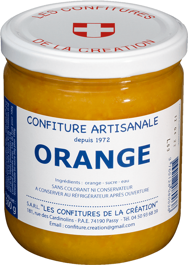 Confiture d'orange artisanale