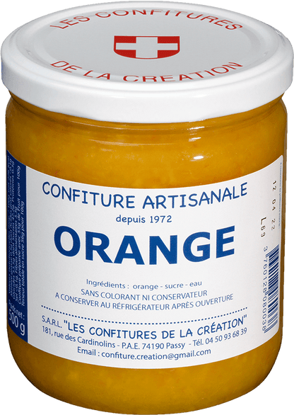 Confiture d'orange artisanale