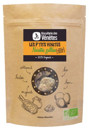 Biscuits aux noisettes grillées