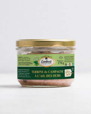 Terrine de campagne à l'ail des ours - EDITION LIMITEE !