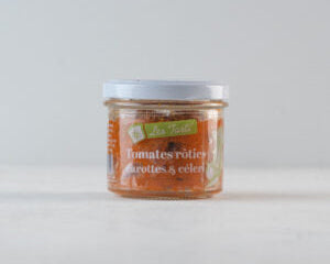 Tartinable tomates rôties, carottes et céleri