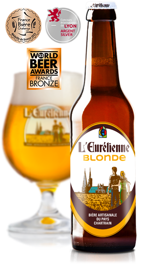 Bière blonde artisanale