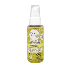 Huile sèche visage, corps et cheveux parfum monoï coco
