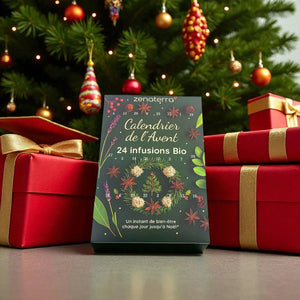 Calendrier de l'avent de tisanes bio