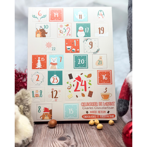 Calendrier de l'avent de chocolats à la pâte à tartiner