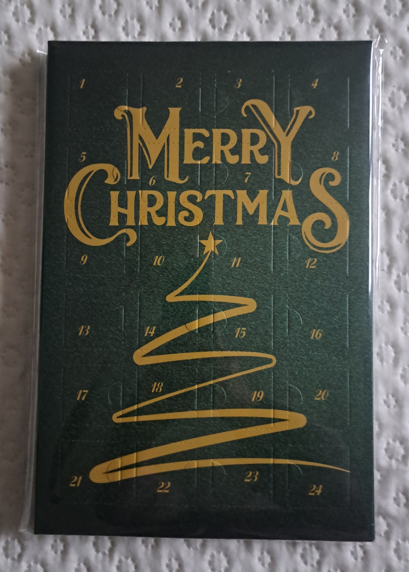 Calendrier de l'avent de fondants parfumés