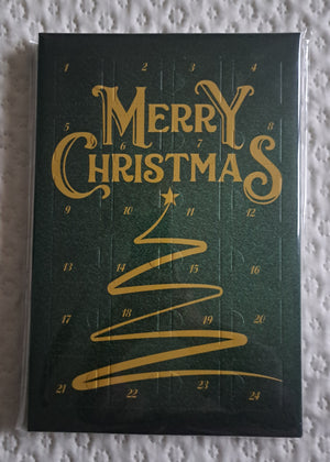 Calendrier de l'avent de fondants parfumés