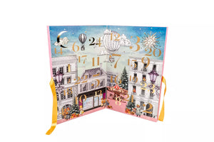 Calendrier de l'avent de biscuits sablés