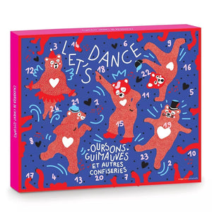 Calendrier de l'avent d'oursons en guimauve et compagnie