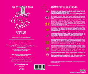 Calendrier de l'avent d'oursons en guimauve et compagnie