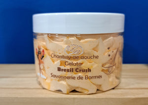 Chantilly de douche parfum brezil crush