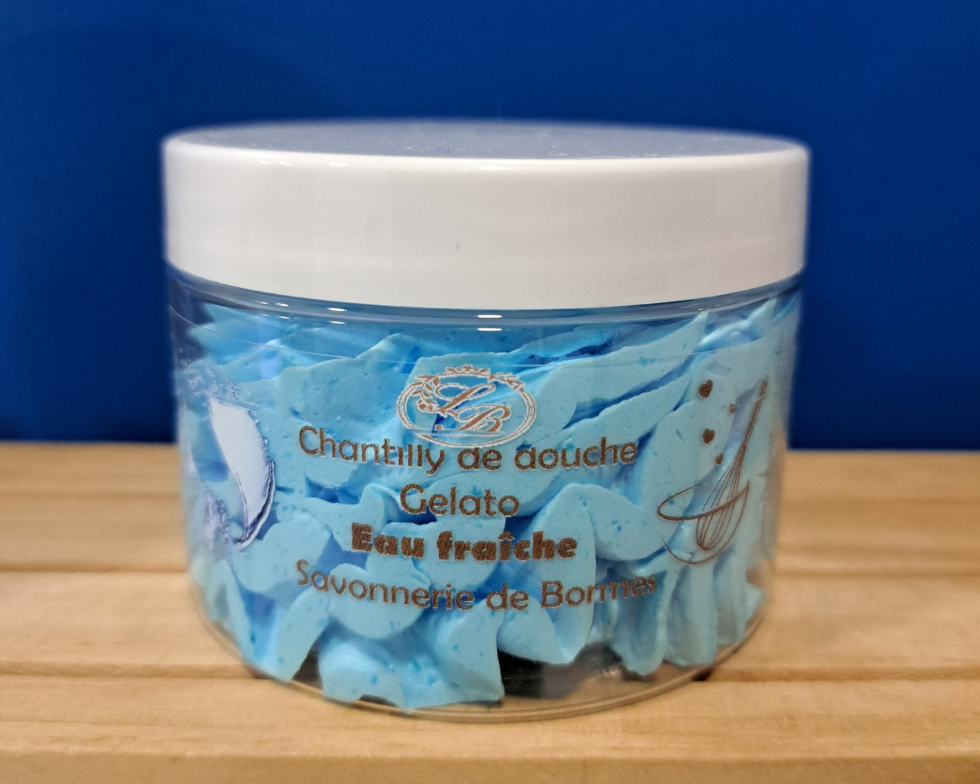 Chantilly de douche parfum eau fraiche