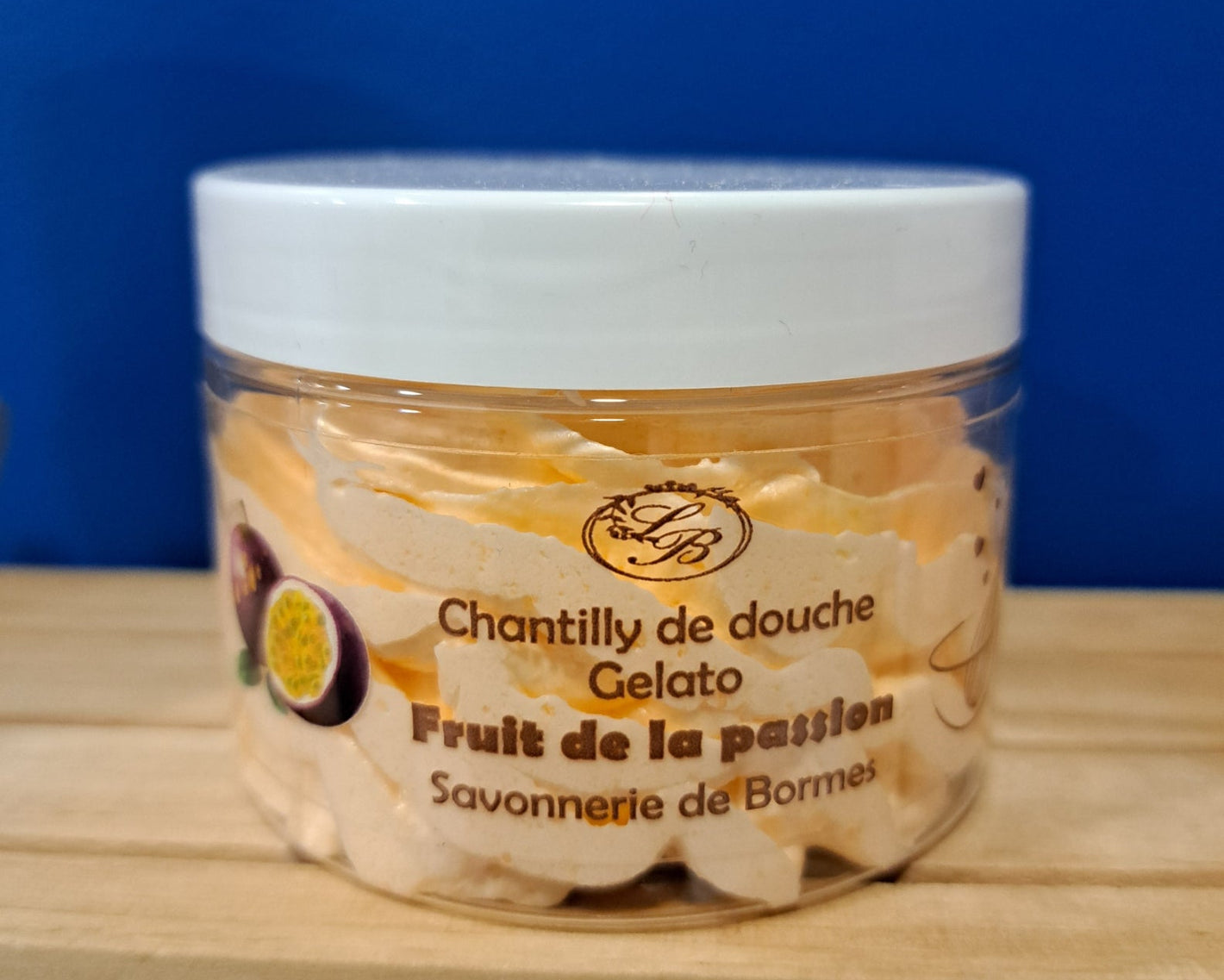 Chantilly de douche parfum fruit de la passion