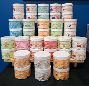 Chantilly de douche parfum noix de coco