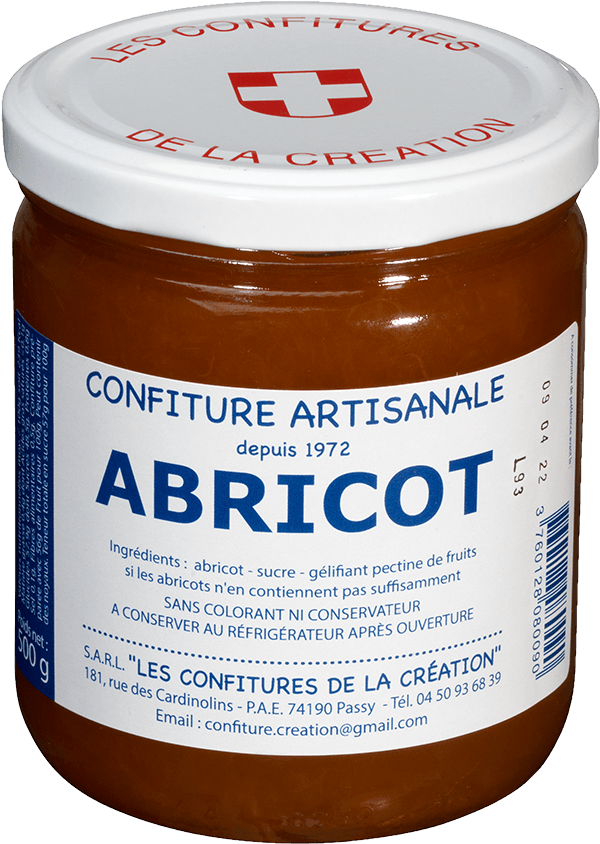 Confiture d'abricot artisanale de Haute Savoie