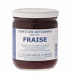 Confiture de fraise artisanale