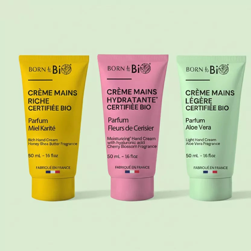 Crème pour les mains bio