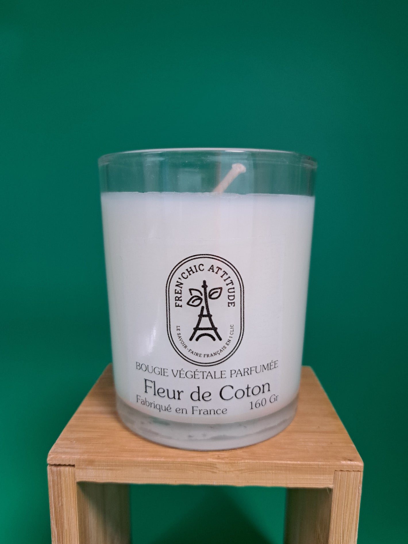 Bougie fleur de coton