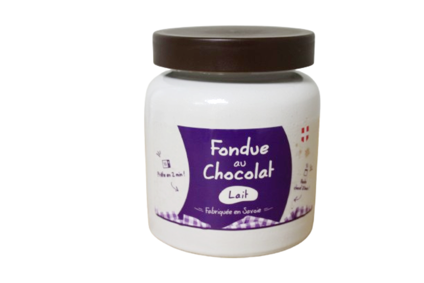 Fondue au chocolat au lait