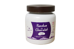 Fondue au chocolat au lait
