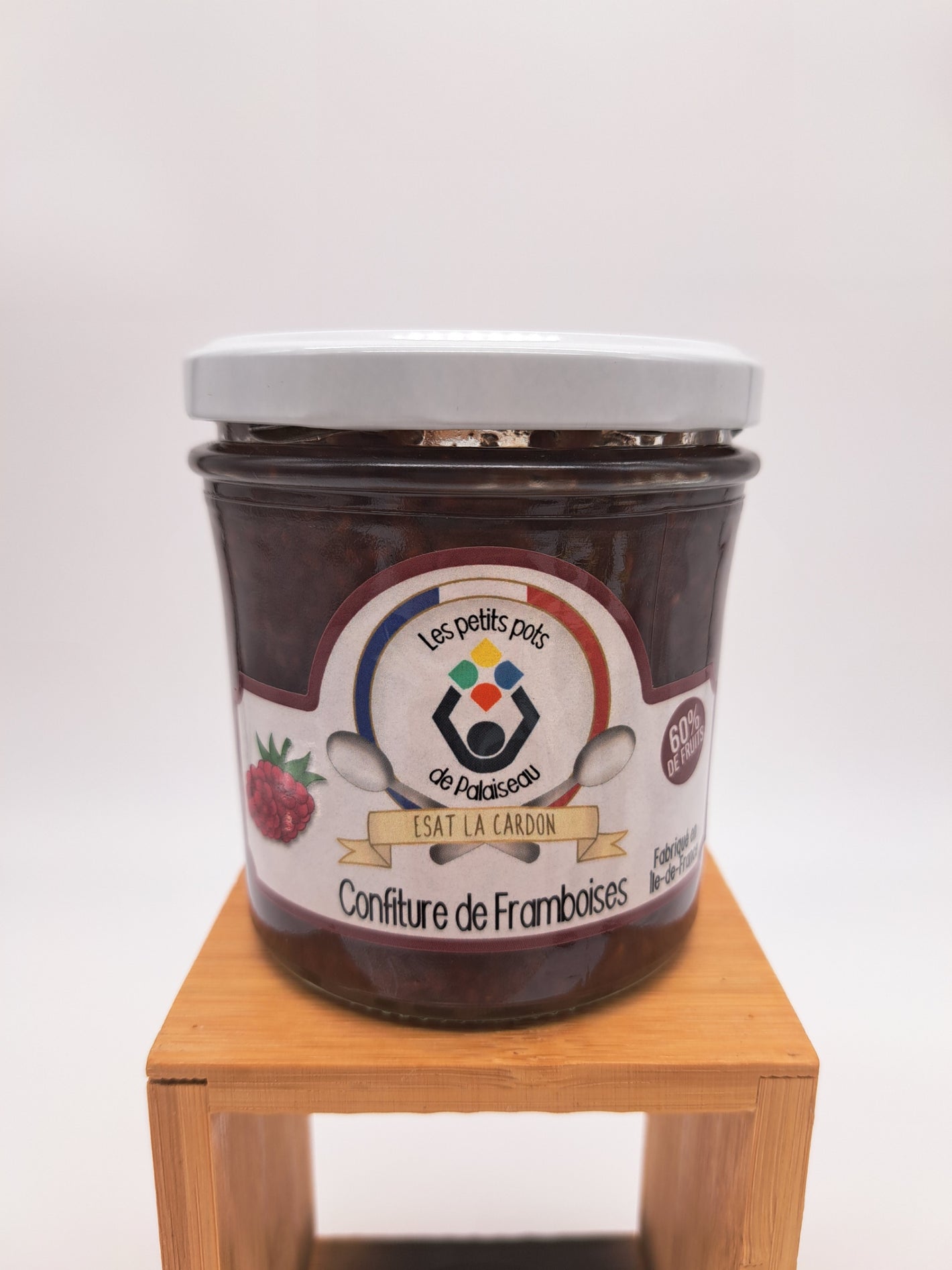 Confiture de framboise artisanale