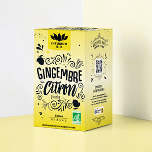 Infusion gingembre citron bio