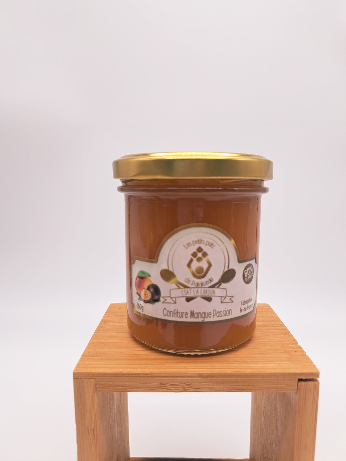 Confiture de mangue passion artisanale