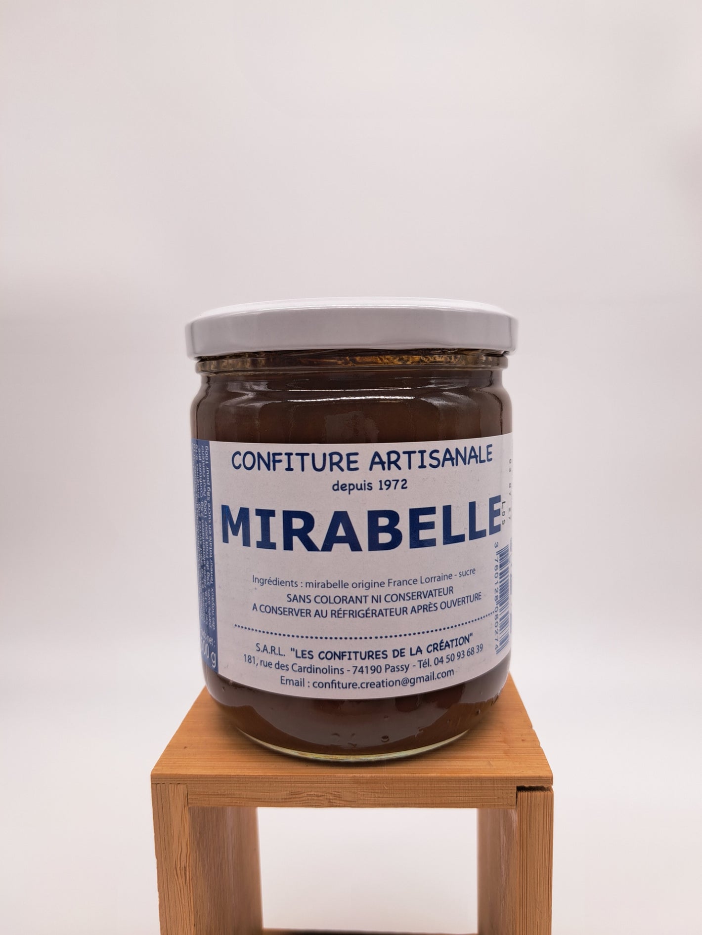 Confiture de mirabelle artisanale de Haute Savoie