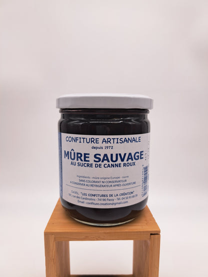 Confiture de mûre sauvage artisanale de Haute Savoie