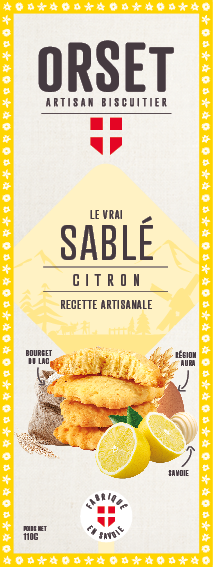 Biscuits sablés au citron