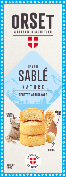Biscuits sablés nature
