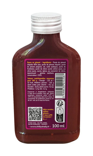 Sauce pimentée Chihuahua Chipotle force 5/12