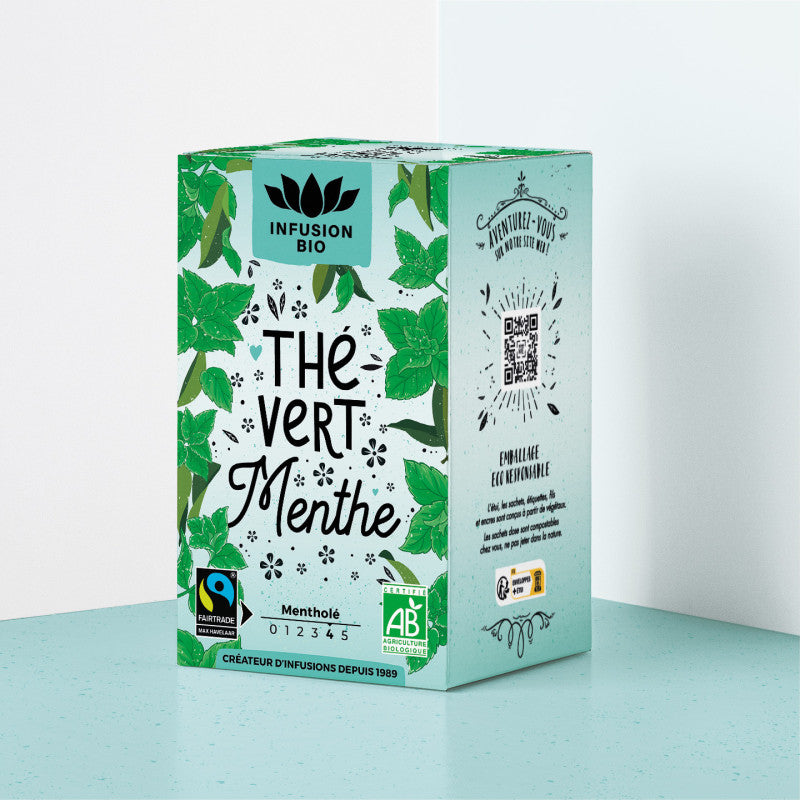 Thé vert menthe bio
