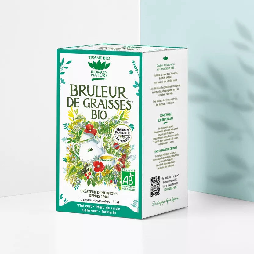 Tisane bio brûleur de graisses
